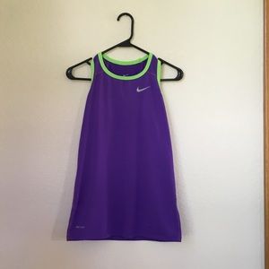Purple Nike Athletic Tank